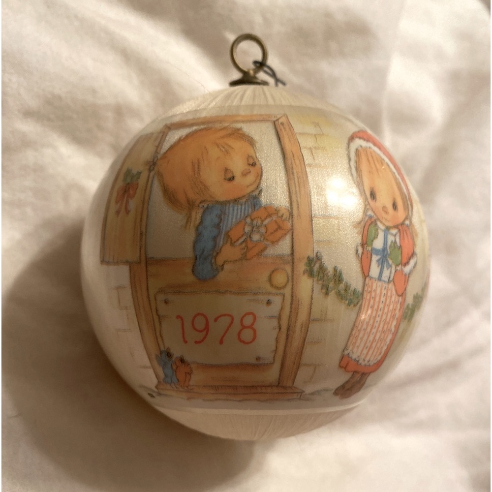 Precious Moments vintage 1978 ornament.